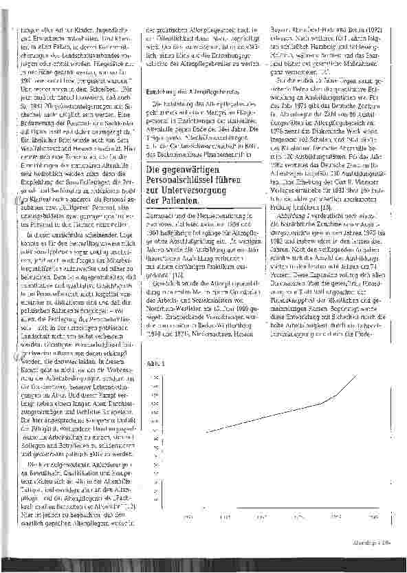 Vorschauseite 3: Arbeitsplatzvorstellungen: Stiefkind der Altenarbeit