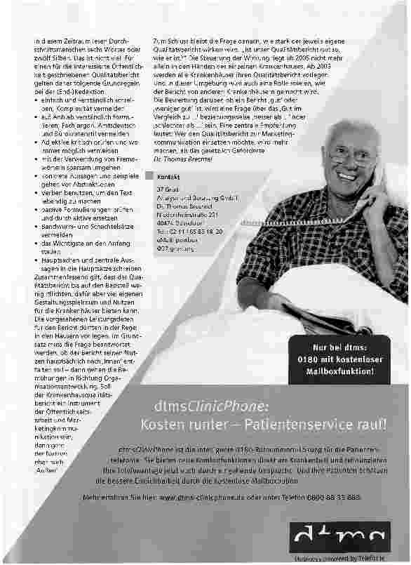 Vorschauseite 4: Entscheidender Benchmark