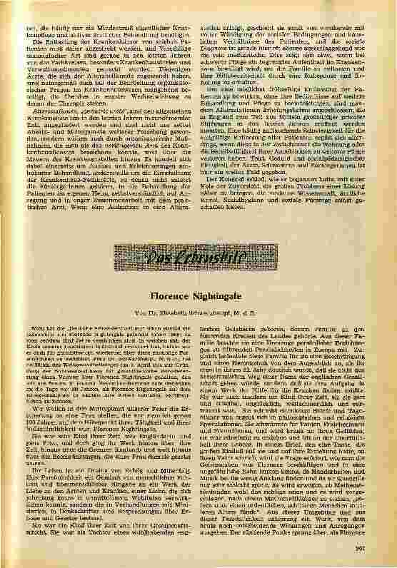 Vorschauseite 1: Florence Nightingale