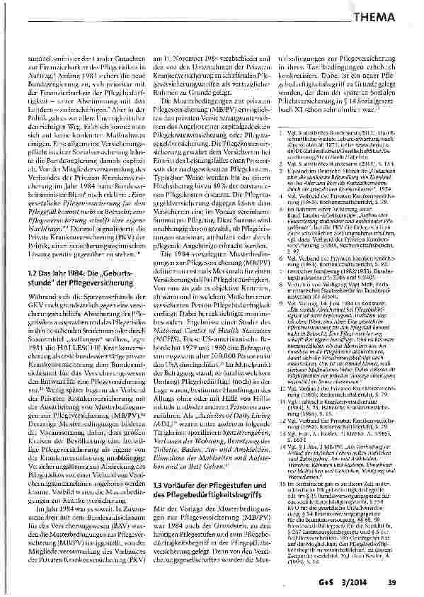 Vorschauseite 2: 30 Jahre Pflegeversicherung: Ein denkwürdiges Jubiläum
