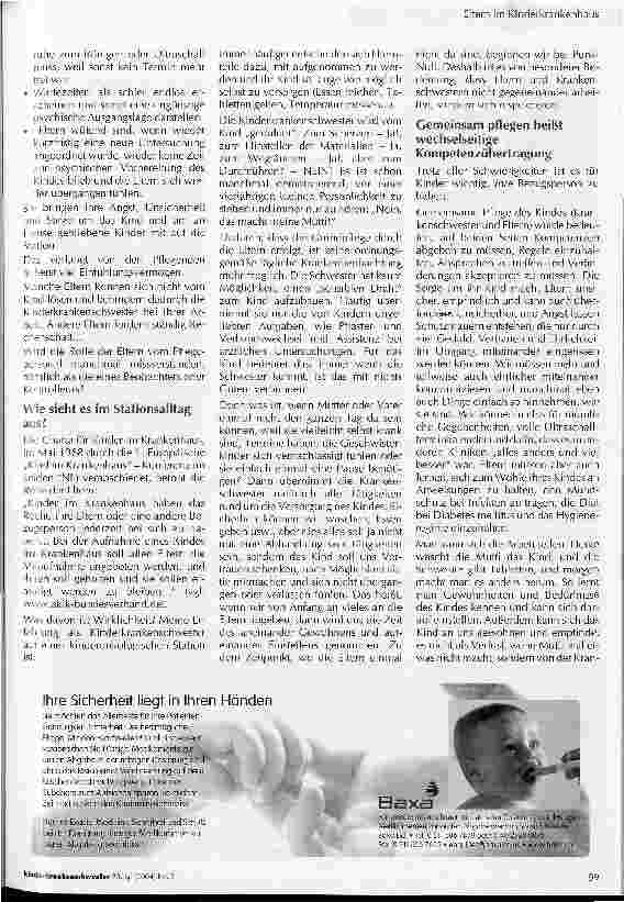 Vorschauseite 2: Nervige Eltern am Krankenbett?!