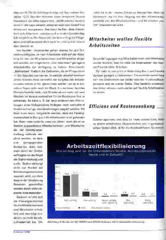 Vorschauseite 4: Intelligente Personaleinsatzplanung Wie eine bedarfsorientierte Arbeitszeitregelung zu mehr Effizienz führen kann