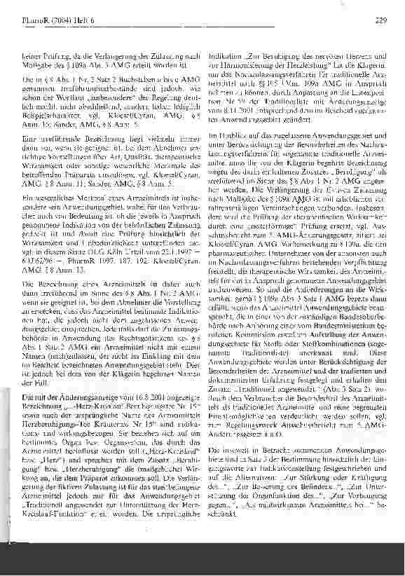 Vorschauseite 5: Herzberuhigung für Kräutertee unzulässigVerwaltungsgericht Köln, Urteil vom 7. April 2004 - 24 K 8164/01