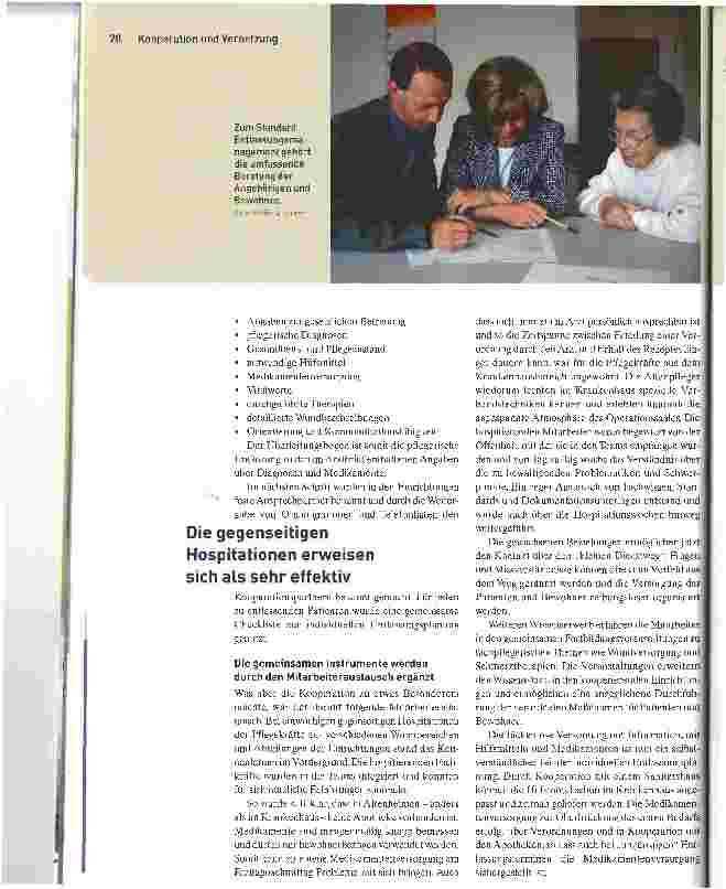 Vorschauseite 3: Schnittstellen gemeinsam bewältigenEntiassungsmanagement