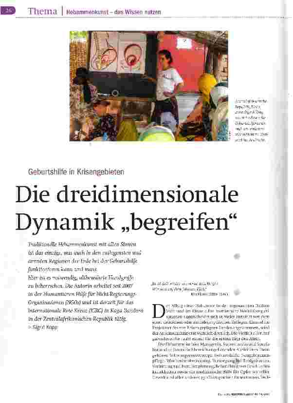 Vorschauseite 1: Die dreidimensionale Dynamik begreifen