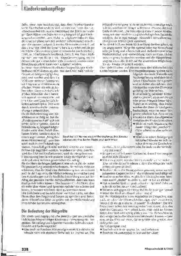 Vorschauseite 2: Früherkennung sichert die besten Chancen