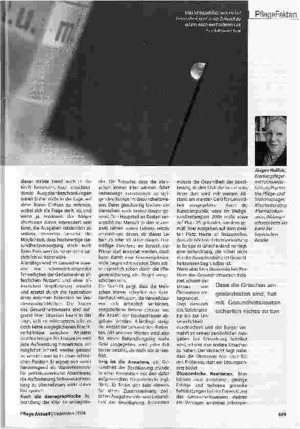 Vorschauseite 2: Gesundheit auf eigene Gefahr