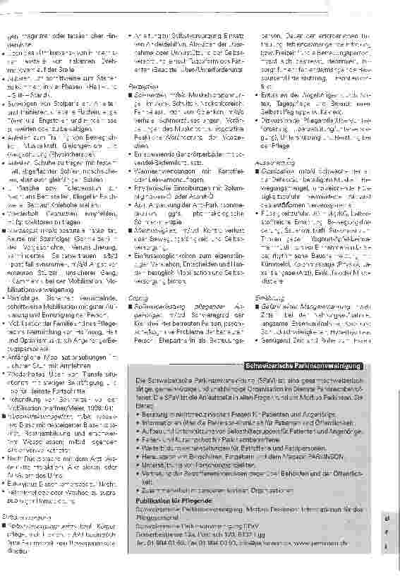 Vorschauseite 3: Die Parkinson-Krankheit bei älteren Menschen