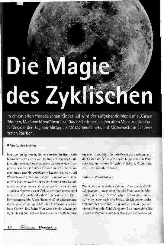Vorschauseite 1: Die Magie des zyklischen