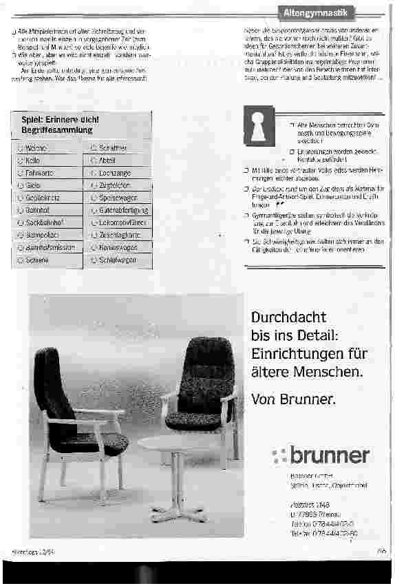Vorschauseite 4: Höchste Eisenbahn! Stundenbild für eine Aktivierungseinheit im Altenpflegeheim