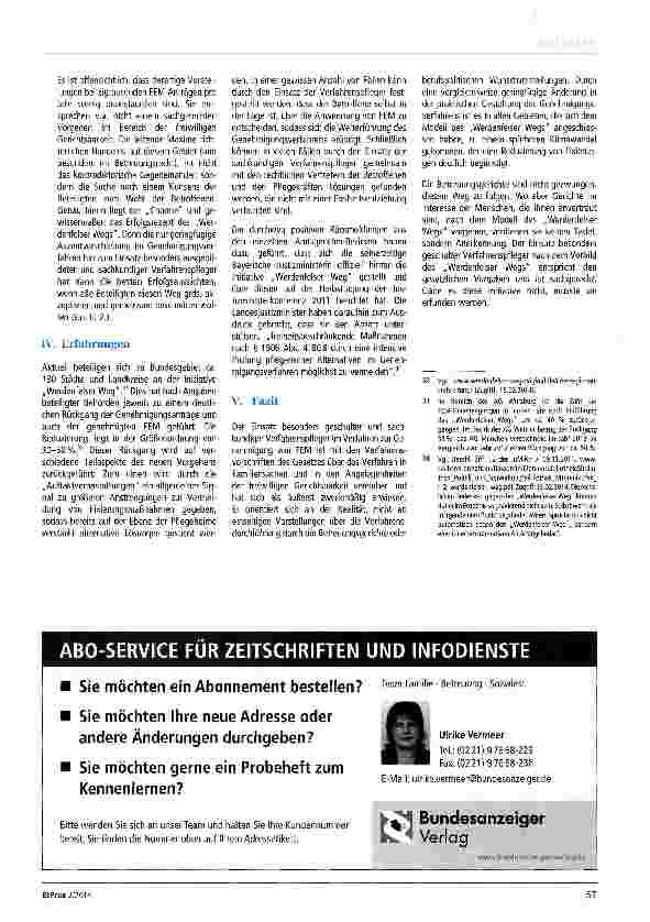Vorschauseite 5: Der Einsatz besonders geschulter Verfahrenspfleger zur Vermeidung freiheitsentziehender Maßnahmen