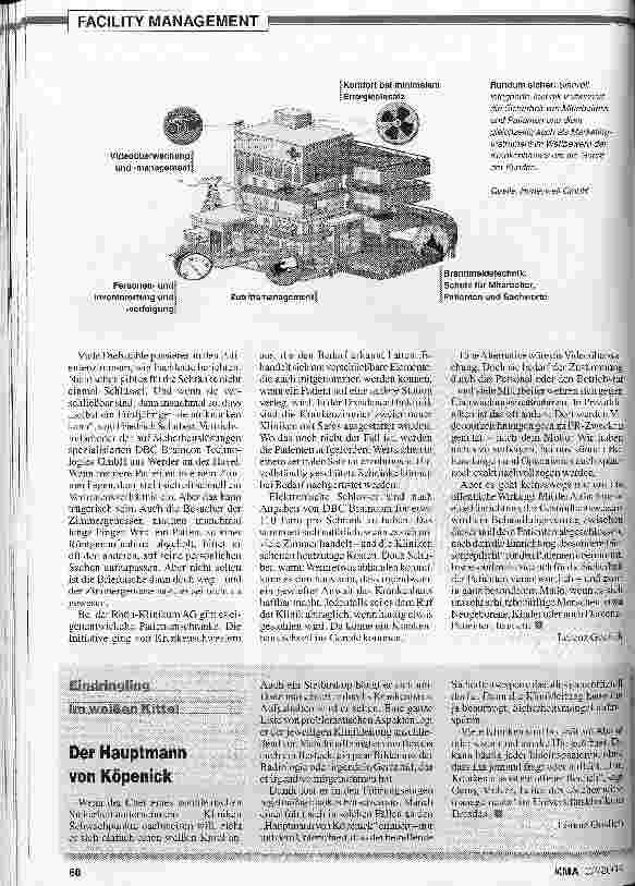 Vorschauseite 3: Tatort Krankenhaus Sicherheit