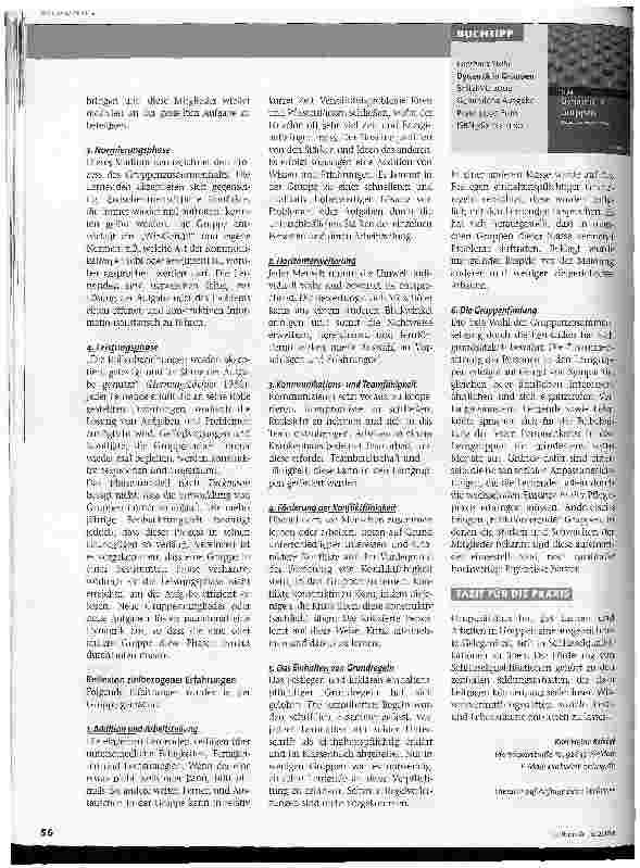 Vorschauseite 3: Lernen in der Gruppe