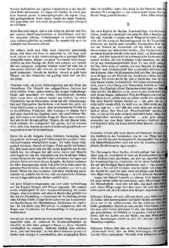 Vorschauseite 2: Ein Tag mit Schwester Liliane Juchli