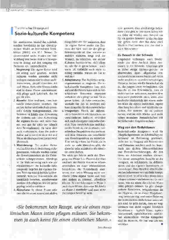 Vorschauseite 2: Lernen, mit Fremdem und Unterschieden umzugehen