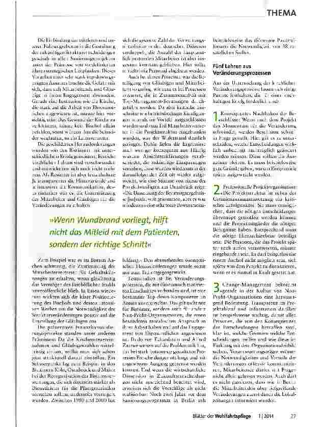 Vorschauseite 3: »Wer den Sumpf trockenlegen will, darf nicht die Frösche fragen«