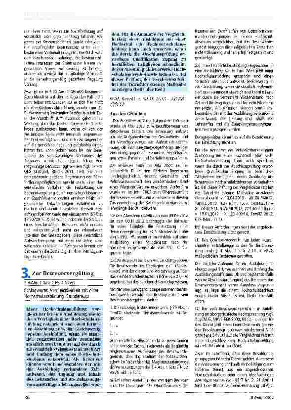 Vorschauseite 4: Zum Regress der Staatskasse