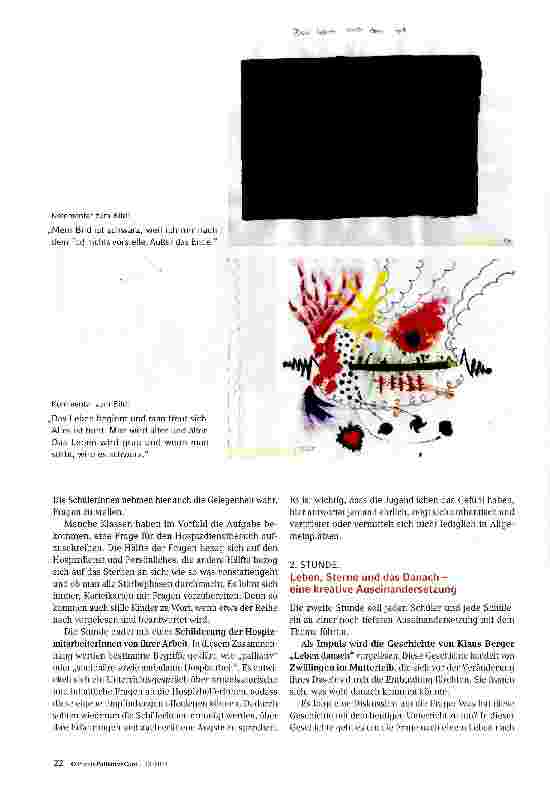 Vorschauseite 3: Hospiz und Schule