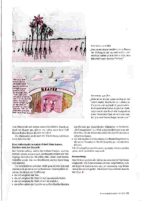 Vorschauseite 4: Hospiz und Schule