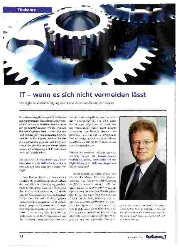 Vorschauseite 1: IT - wenn es sich nicht vermeiden lässt