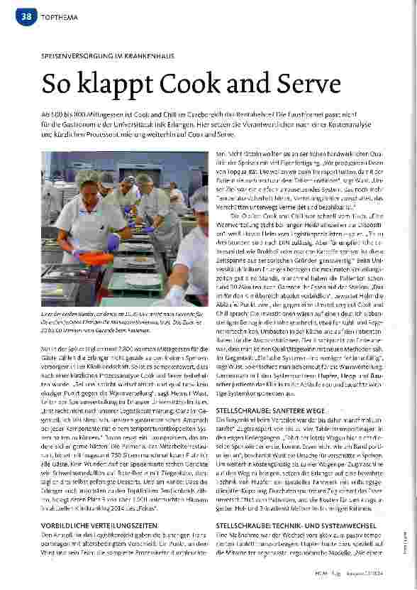 Vorschauseite 1: So klappt Cook and Serve