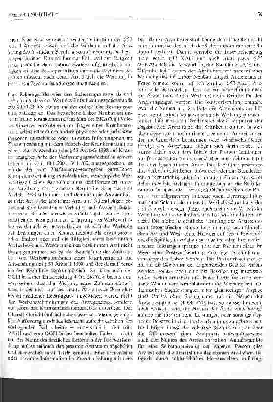 Vorschauseite 2: Werbung für medizinisch-chemische Labordiagnostik