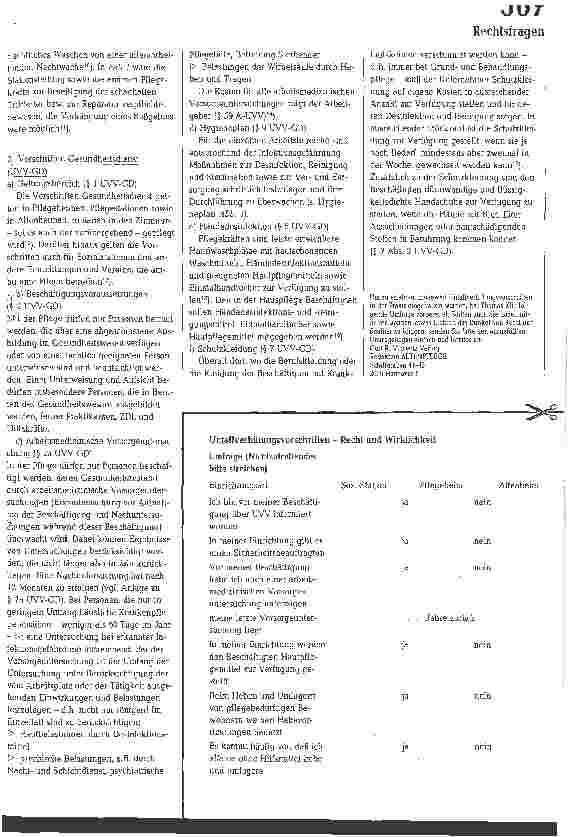 Vorschauseite 3: Unfallverhütung - Recht und Realität