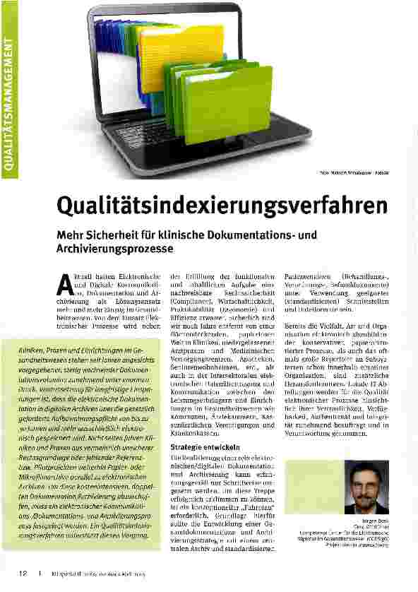 Vorschauseite 1: Qualitätsindexierungsverfahren