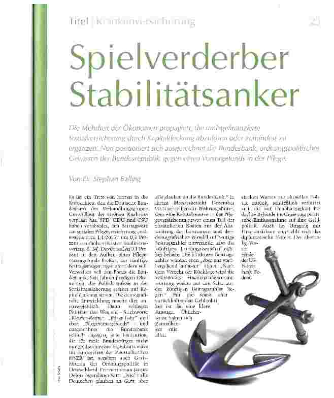 Vorschauseite 1: Spielverderber Stabilitätsanker