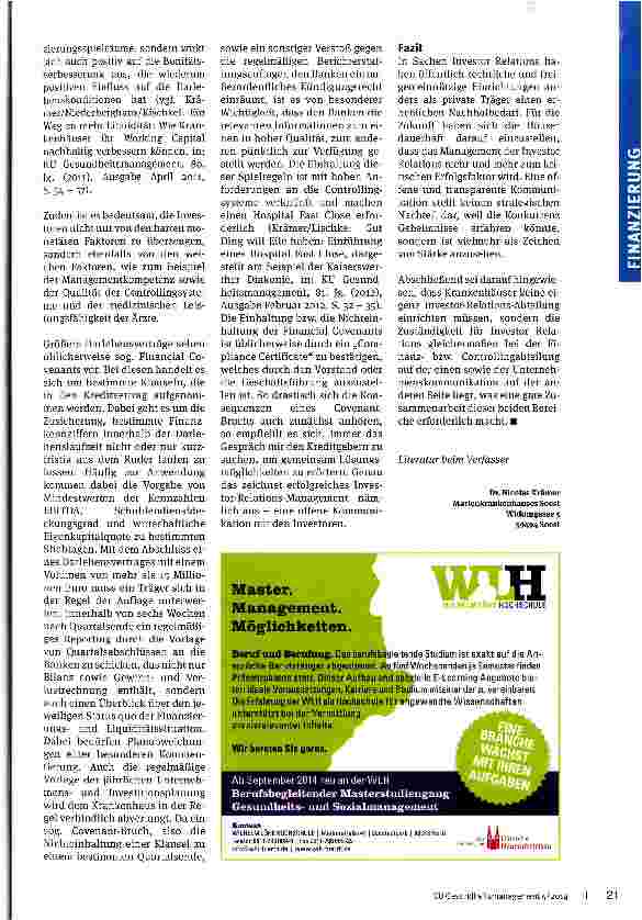 Vorschauseite 5: Investor Relations