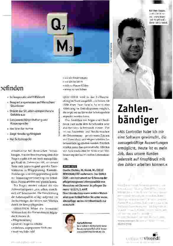 Vorschauseite 2: Lebensqualität realisieren