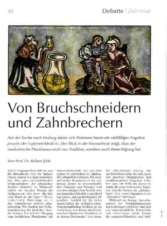 Vorschauseite 1: Von Bruchschneidern und Zahnbrechern