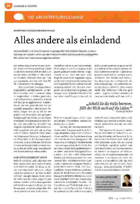 Vorschauseite 1: Alles andere als einladend