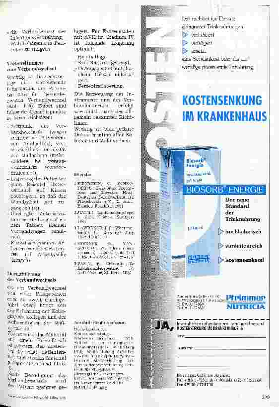 Vorschauseite 5: Patienten mit AVK im Stadium IV Teil 2: Lokalbehandlung der peripheren AVK
