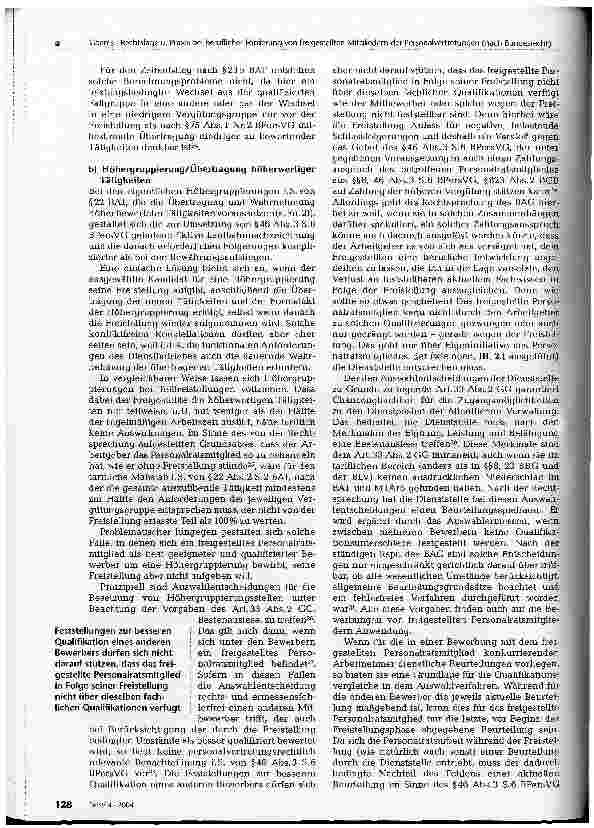 Vorschauseite 5: Die Rechtslage und Praxis bei der beruflichen Förderung von freigestellten Mitgliedern der Personalvertretungen (nach Bundesrecht) Ein Beitrag zur Problematik des § 46 Abs. 3 Satz…