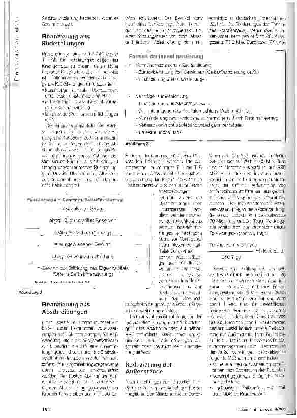 Vorschauseite 3: Aus eigener Kraft Innenfinanzierung von Krankenhausinvestitionen