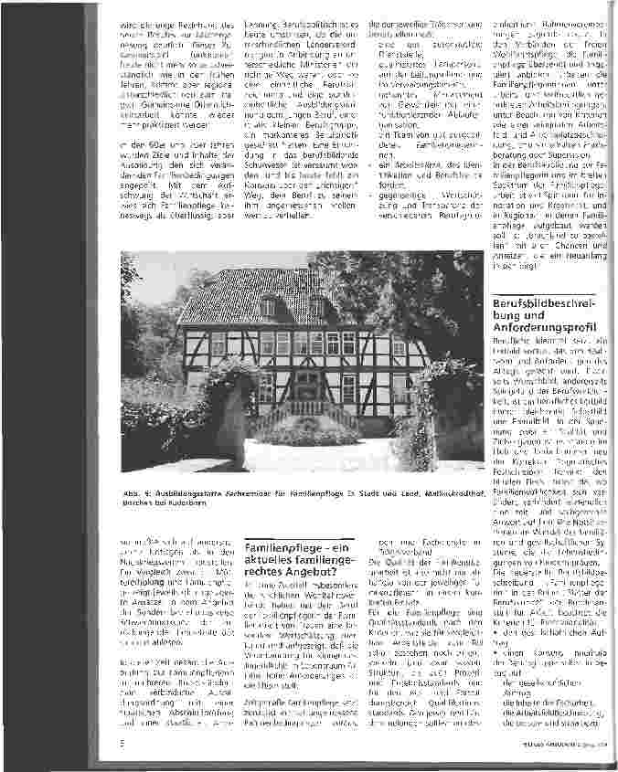 Vorschauseite 4: Familienpflegerin - wenn Hilfe vorübergehend notwendig ist (1) Internationales Jahr der Familie 1994