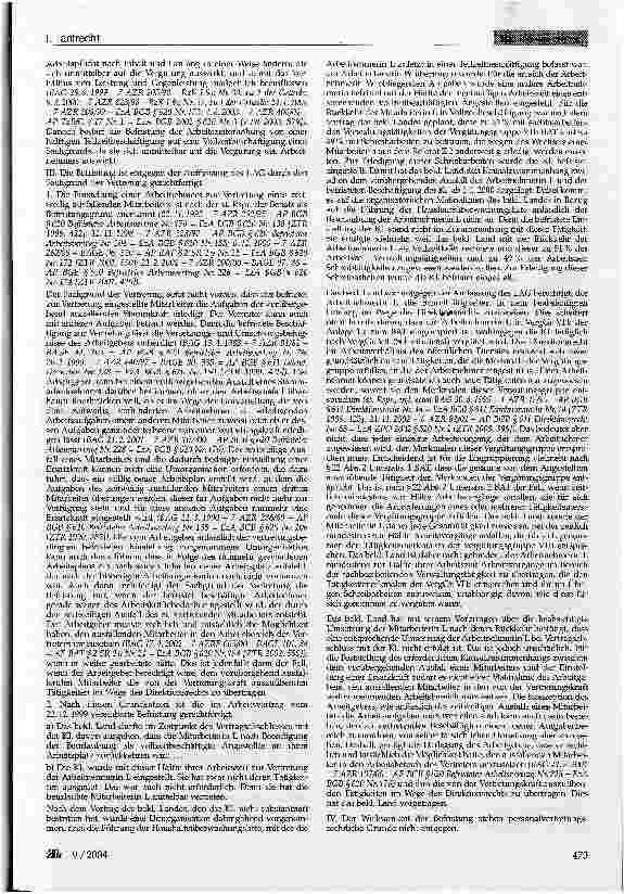 Vorschauseite 2: Befristeter Arbeitsvertrag - Mittelbare Vertretung - Personalratsbeteiligung