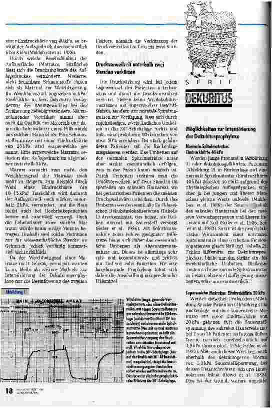 Vorschauseite 2: Wie Dekubitus verhindert werden kann Teil 2