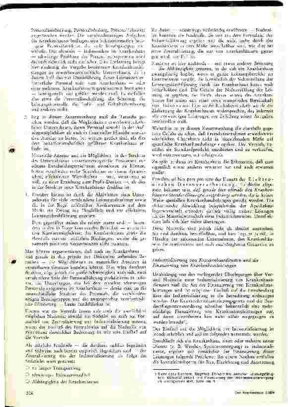 Vorschauseite 3: Industralisierung von Krankenhausdiensten