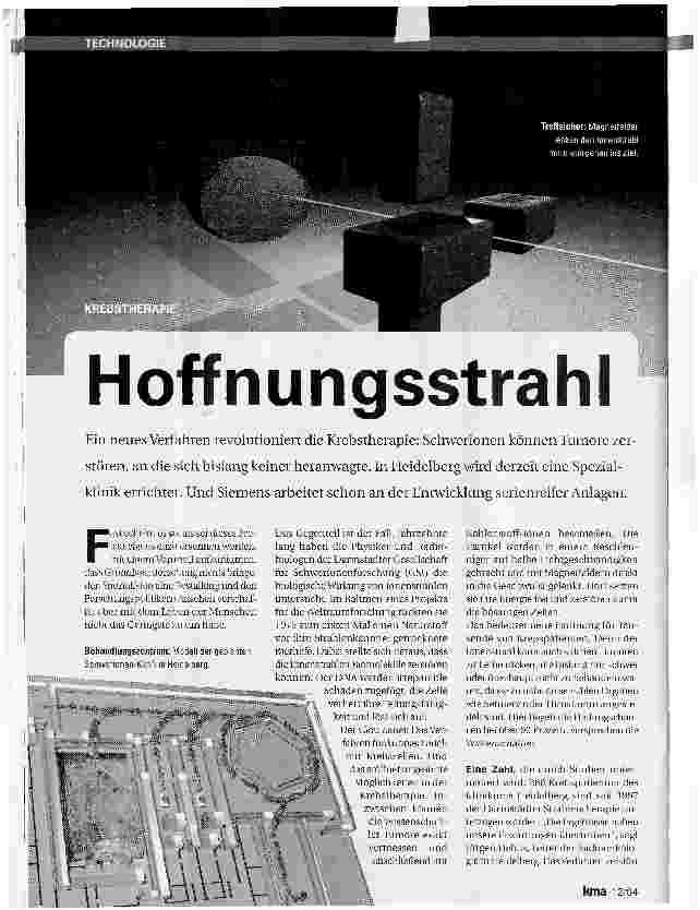Vorschauseite 1: Hoffnungsstrahl