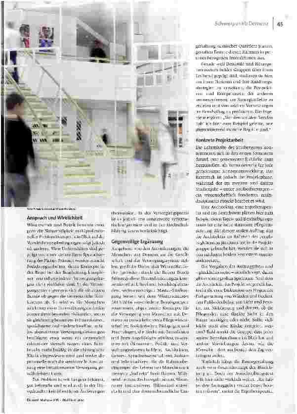 Vorschauseite 2: Multiprofessionelle Herausforderungen