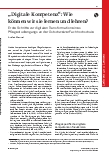 Vorschauseite 1: „Digitale Kompetenz“: Wie können wir sie lernen und lehren?