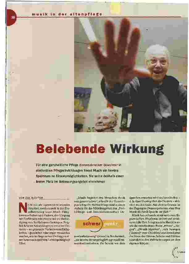 Vorschauseite 1: Belebende Wirkung