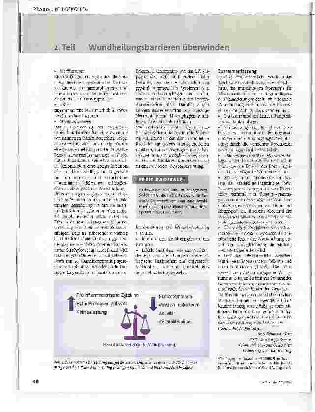 Vorschauseite 4: 2. Teil Wundheilungsbarrieren überwindenWundheilungsverzögernde Faktoren