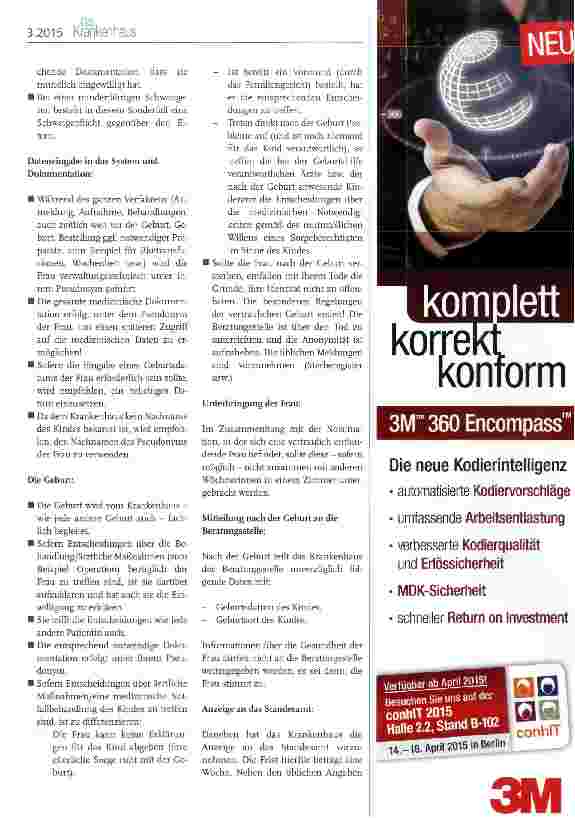 Vorschauseite 2: Vertrauliche Geburt - Checkliste