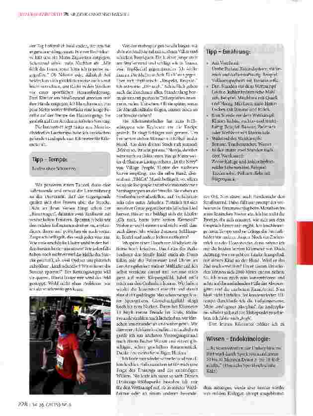 Vorschauseite 2: Halbmarathon im Selbstversuch