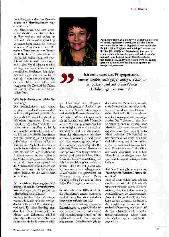 Vorschauseite 2: ERST EINMAL VERTRAUEN HERSTELLEN