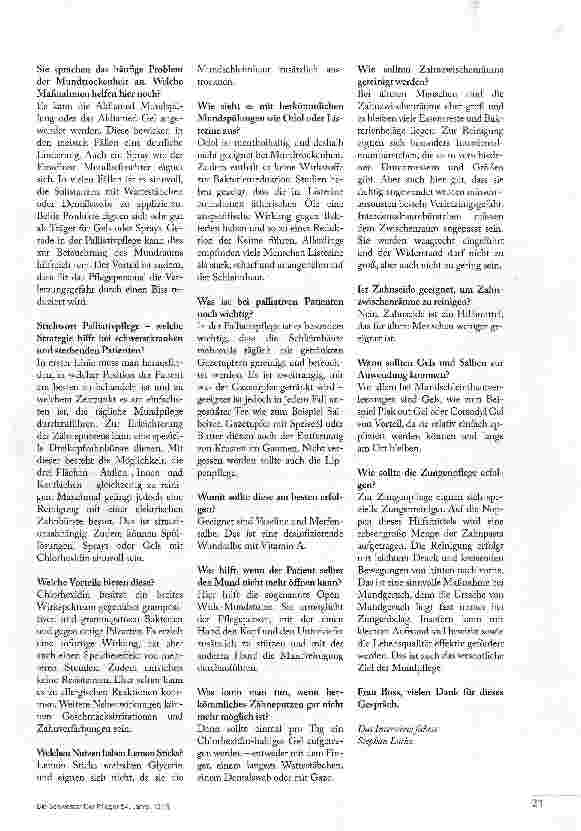 Vorschauseite 4: ERST EINMAL VERTRAUEN HERSTELLEN