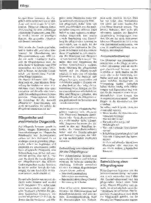 Vorschauseite 2: Pflegediagnosen - professionell und praxistauglich